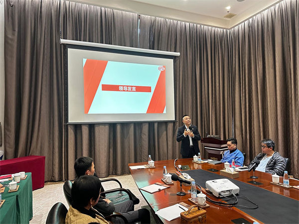 廣東正睿企業管理研究院副院長龐金森老師致辭