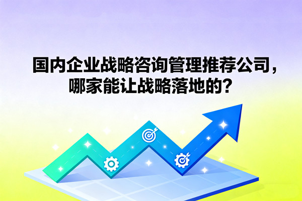 國內企業戰略咨詢管理推薦公司，哪家能讓戰略落地的？