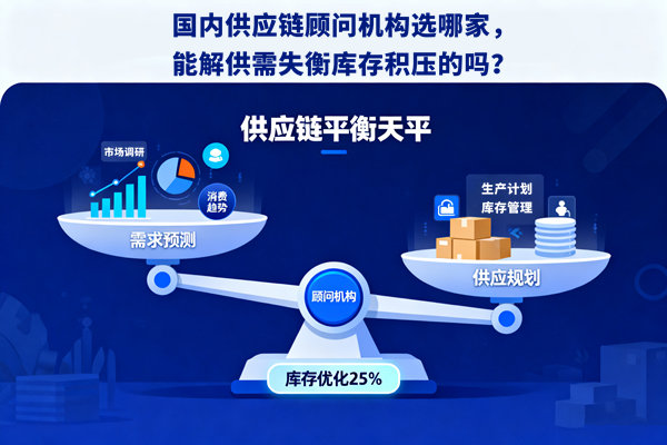 國內供應鏈顧問機構選哪家，能解供需失衡庫存積壓的嗎？